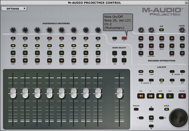 blank A simple utility enables you to make MIDI assignments